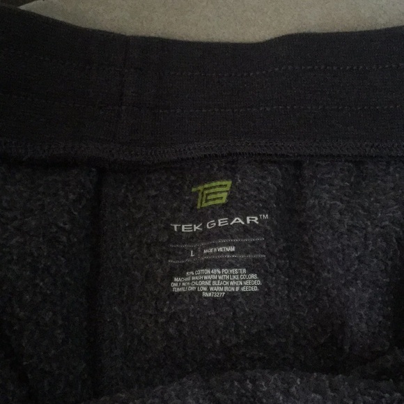 Tek Gear Sweat Pants. Size L - Picture 2 of 7